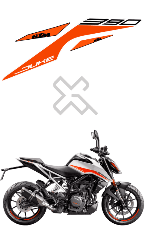Duke 390 Bs7 Sticker | Duke 390 Bs7 Graphics